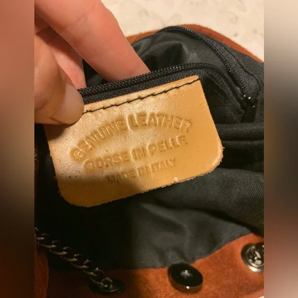 Borse In Pelle Leather Bag Italy - Picture 7 of 12